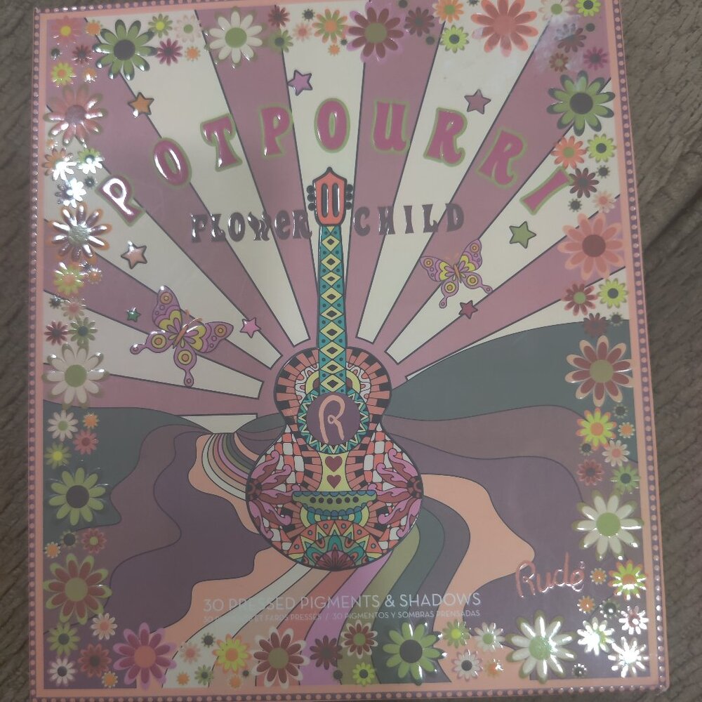 Rude Potpourri Flower Child 30 Pressed Pigments & Shadows